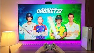 CRICKET 22 Gameplay (Xbox One S) The most requested Game