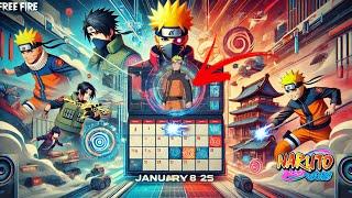 Free Fire x Naruto Shippuden Event: Early Access to Free Rewards & Interface Preview!