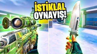 YENİ İSTİKLAL SETİ İLE İLK BELA! (Valorant İstiklal Set Oynanış)