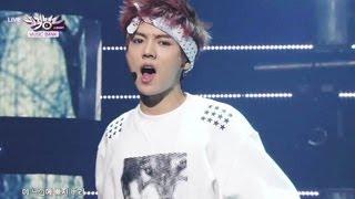 EXO - Wolf (2013.06.29) [Music Bank w/ Eng Lyrics]