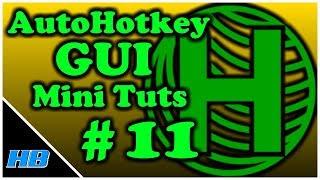 [AHK GUI] AutoHotkey Gui Mini Tut #11: The CheckBox