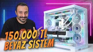 KENDİME YENİ BEYAZ PC TOPLADIM! RTX 4080 Süper ve Lian Li Ekosistem