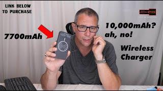 7700mAh Wireless charger review | JoeteckTips