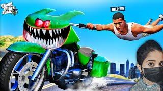 Franklin Bike Is A Cursed Killer Bike - GTA5