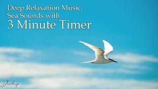 Calming Music, Relaxation Music with 3 Minute Bell Timer, Yin Yoga Timer, Reiki Timer