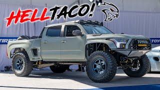 The Insane Hellcat-Powered Toyota Tacoma | 4K Walk Around