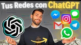 Cómo Añadir ChatGPT a Whatsapp, Instagram... o cualquier Red Social  Tutorial FÁCIL y Sin Código