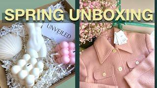 Pinterest Candles, &OtherStories & COS unpacking // SPRING TRENDS 2021