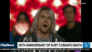 25th anniversary of Kurt Cobain's death