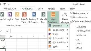Excel 2013 Tutorial 6: Formulas Part 1