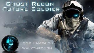 Ghost Recon Future Soldier Part 2- COVER ME Campaign Co-Op Walkthrough (Xbox 360/PS3/PC)