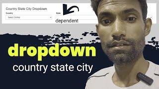 Country State City Dropdown using PHP MySQL & JQuery Ajax