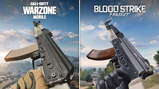 Project BloodStrike VS Warzone Mobile | Side by Side Comparison