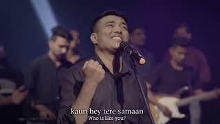 ASHCHARYA TERE | HINDI WORSHIP SONG - 4K | FT. JERIN ANDREWS & GRACE AHMEDABAD