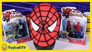 Giant Spiderman Play-Doh Surprise Egg Opening and Toy Unboxing with Superhero Toys for Kids