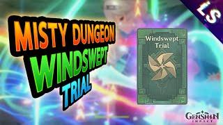 Misty Dungeon Realm of light Event: Windswept Trial - Genshin Impact