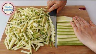 Zucchini is so delicious that way. I do it almost every day.