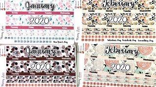 NEW!! Monthly Overview Sticker Kit!s || Morey June Designs