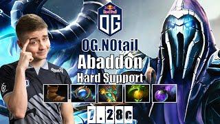 Abaddon Hard Support | OG.N0tail | EZ MVP SUPPORT LIFE | 7.28c Gameplay Highlights