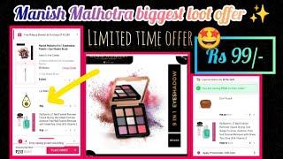 Manish Malhotra biggest loot offer 7 to 8 product in just rs 200/- Limited time offersapnamehra