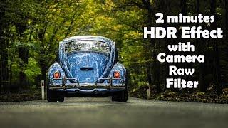 Photoshop HDR Effect Tutorial (Easiest & Quickest)