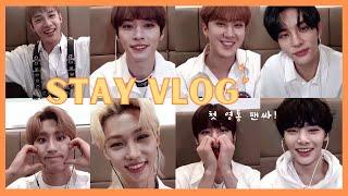 [STAY VLOG] first time talking to Stray Kids  스테이 브이로그 영통팬싸 경험  what happened in October (eng sub)