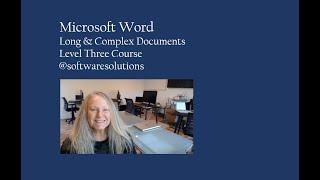 Microsoft Word Level 3 Long and Complex Documents - Video 28 Document Inspector