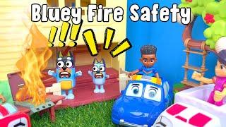 Firebuds to the Rescue! Learn Fire Safety with Bluey and the Firebuds! Disney Jr