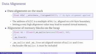 Episode 5.4 - Optimization of Vectorization: Alignment and Hints