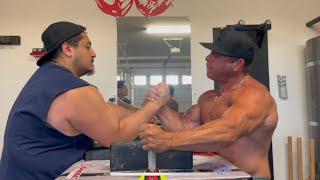 ArmWrestling Table Time Practice