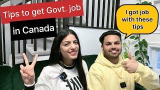 Secret tips to get Government job in Canada | step by step process