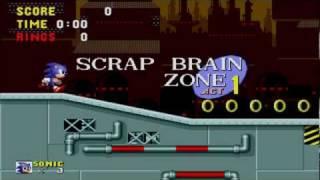 Sonic the Hedgehog: Scrap Brain Zone Act 1