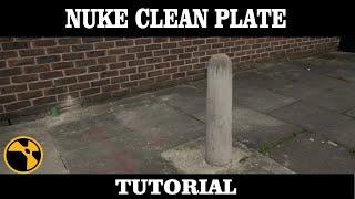 NUKE CLEAN PLATE TUTORIAL