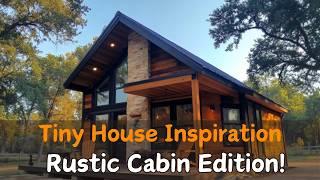 Tiny House Design: Rustic Farmhouse Cabin Chic