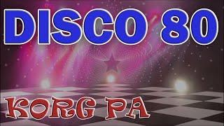 Музыка в стиле DISCO 80 на синтезаторе KORG