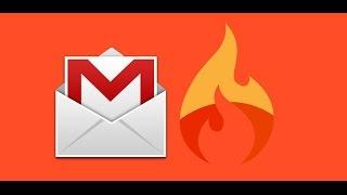 send emails on localhost via codeigniter to gmail