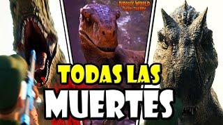 TODAS las MUERTES de JURASSIC WORLD: CHAOS THEORY [TEMPORADA 1]