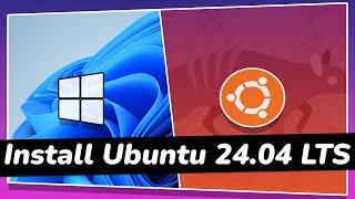 How to Dual Boot Ubuntu 24.04 LTS and Windows 11 (*NEW*)