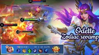 ODETTE ZODIAC REVAMP SKIN Gameplay Odette Virgo Revam