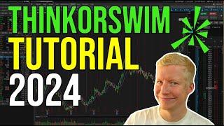 ThinkorSwim Tutorial for Beginners 2024