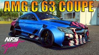 NFS Heat - MERCEDES-AMG C 63 Coupe Best Engine Fully Upgraded 400+ Ultimate+ Parts