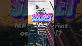 SECRET MP5 blueprint on Vondel? #warzone #gaming