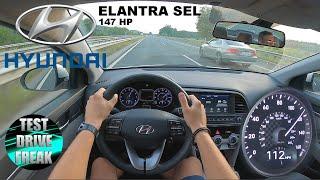 2019 Hyundai Elantra SEL 2.0L 147 HP TOP SPEED AUTOBAHN DRIVE POV