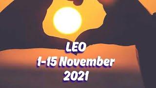 Ramalan zodiak LEO 1-15 November 2021"COBALAH LEBIH BAHAGIA DALAM HIDUP & FORGIVENESS"