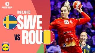 Sweden  Romania | Highlights | Women’s EHF EURO 2024