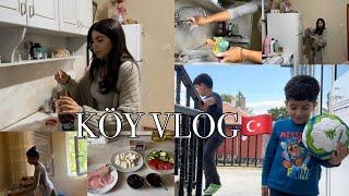 KÖYDE 2. GÜNÜMÜZBU YAŞAMI SEVİYORUM, NELER YAPIYORUZ KÖY EVİNDE - GÜNLÜK VLOG