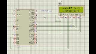 lcd interfacing with 8051 microcontroller- tutorial 3