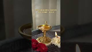 Brass Oil Lamp Diya #oillamp #lamp #diya #brassdecor #brassdiya #indianhomedecor #brassdecor