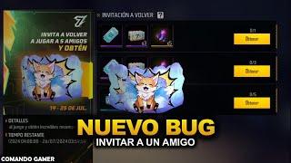 GARENA deja BUG para INVITAR AMIGOS en FREE FIRE Obtener Nueva Pared