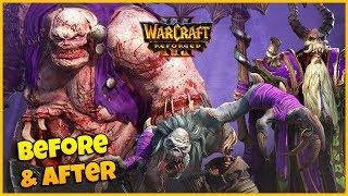 Undead Models - Side by Side Comparison | Warcraft 3 Reforged Beta